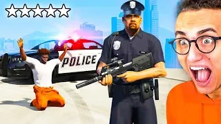 Playing GTA 5 As THE POLICE!