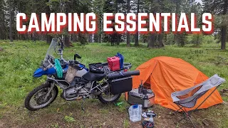 Ultimate Solo Motorcycle Camping Gear Guide S1E9
