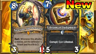 New Libram of Judgment Is Beyond BROKEN! This Is Ridiculously Overpowered | Darkmoon | Hearthstone