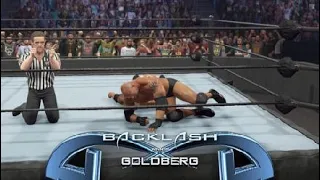 WWE 2K23 Wwe Backlash 2003 The Rock Vs Goldberg