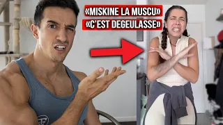 RIEN À F0UTRE DE TA MUSCU.