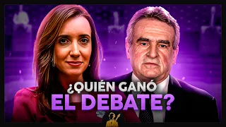 Debate de Vicepresidentes | ¿Victoria Villarruel DOMÓ a Agustín Rossi?