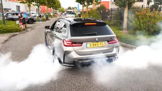 LOUDEST 700HP BMW M3 G81 Touring EVER Doing HUGE BURNOUTS!