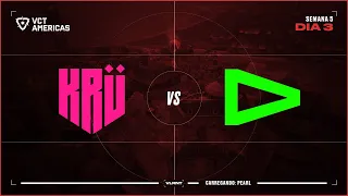 LOUD x KRÜ Esports (Mapa 1: Pearl) | VCT Americas