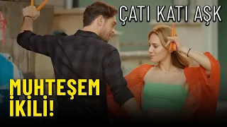 Yasemin ve Ateş Şov Yaptı! -  Çatı Katı Aşk  10.Bölüm