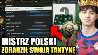 TAKTYKA I WYTYCZNE MISTRZA POLSKI EA FC 24!