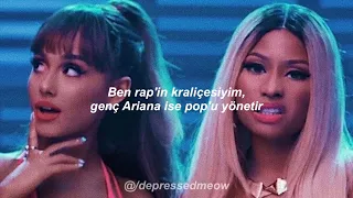 Ariana Grande ft. Nicki Minaj - Side To Side | Türkçe Çeviri