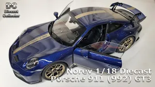 Norev - Porsche 911 (992) GT3 (2022) - 1/18 Diecast