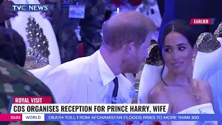 DAY 2: CDS Organises Reception For Prince Harry, Meghan