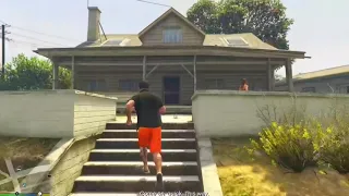 GTA 5 - what happens if you don’t move when inside of a random event?