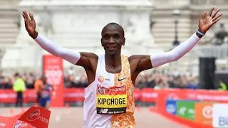 Eliud Kipchoge wins the 2019 London Marathon