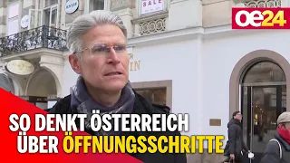 Umfrage: So denkt Österreich über Öffnungsschritte