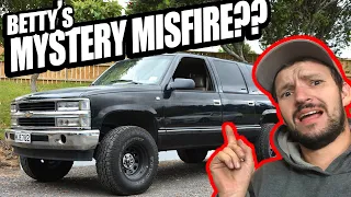 DIAGNOSING MISFIRE ON 5.7 VORTEC OBS SUBURBAN  // BETTY THE 'BURBAN