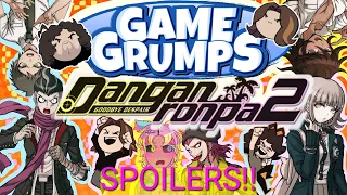Game Grumps Danganronpa 2 reactions - All deaths, blackened, punishment reveals + more compilation!🩸