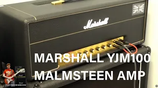 Marshall YJM100 Guitar Amp Review Inside and Out Close up