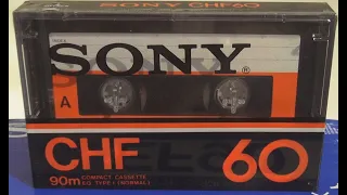 Аудиокассеты SONY. Запечатки. #audiocassette​