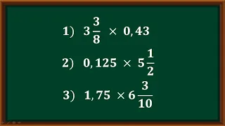 Soal ujian tentang cara mudah perkalian pecahan desimal dengan pecahan campuran atau sebaliknya
