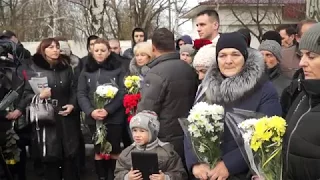 Відкриття пам`ятника загиблим бійцям 28 ОМБР