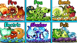 PvZ 2 Random 6 Team Plants Battlez - Which Team Plant Will Win?