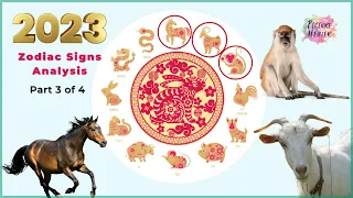 2023 Horse Goat Monkey zodiac signs (Part 3) and the 2023 top money luck by birth years