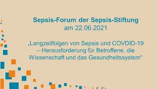 Sepsis- und COVID-19-Folgen: Sepsis-Forum am 22.06.2021