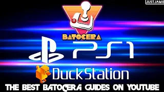 Batocera - PlayStation 1/PSX Emulator  Setup Guide #batocera #ps1 #duckstation