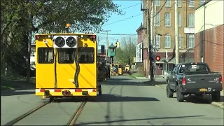 "Unusual Street Running Move" NYS&W Utica NY