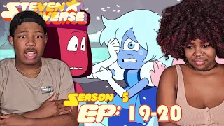 GARNET DIDN'T KNOW!? *Steven Universe* Season 5 Episodes 19-20 REACTION Now We’re Only Falling Apart