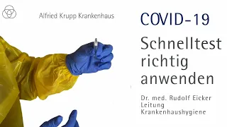 COVID19 HOTGEN® Antigen Schnelltest richtig anwenden