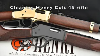 Cleaning a Henry Big Boy Lever Action Colt 45