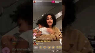 Queen naija speaks on Chris sails having baby ci and her his mom speaking on her 🍵