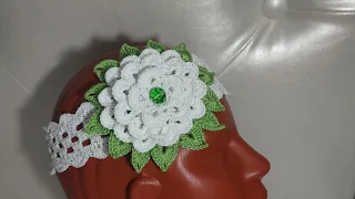 Master class "Flower"! A crocheted flower is a basic decoration for many products!