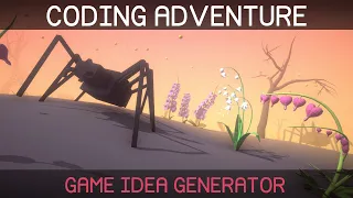 Coding Adventure: Game Idea Generator