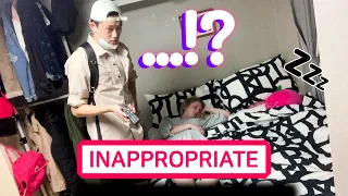 Getting Caught Watching Something NOT SUPPOSED TO WATCH Prank On My KOREAN BOYFRIEND*He got panic*