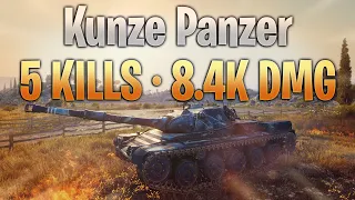 Kunze Panzer - Powerful (5 Kills - 8.4k Dmg)