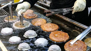 어르신들이 줄서서 먹는 호떡?! 단골많은 통복시장 수수호떡 맛집 Popular Sweet Millet Pancake - Korean Street Food