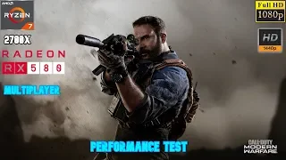 CoD Modern Warfare 2019 1080p & 1440p Multiplayer Test  | Ryzen 7 2700X + RX 580 4GB