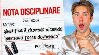 LEGGO LE MIE NOTE SCOLASTICHE *PEGGIORI* | GIANMARCO ZAGATO