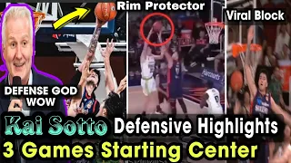 Kai Sotto defense specialist,rim protector,defense god,Iconic Block Nag Viral!NBA CALIBER na defense