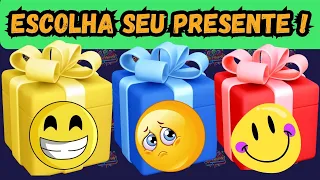 ESCOLHA UM PRESENTE | O QUE VOCÊ PREFERE? | Será que você vai acertar na escolha?