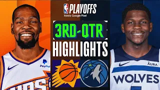 Phoenix Suns vs Minnesota Timberwolves Game 2 Highlights 3rd-QTR | April 23 | 2024 NBA Playoffs