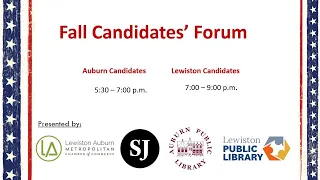 Fall Candidates' Forum 2021