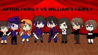 Afton family vs William family - Gacha life singing battle