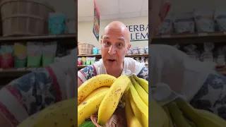 What Color Banana is the Healthiest!  Dr. Mandell  #banana