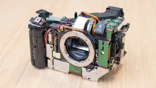 Inside a Rare Dual Sensor DSLR