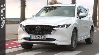 2022 Mazda CX-5 High+ | Snowflake White | Driving, Interior, Exterior