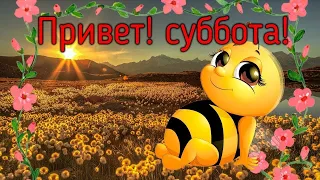 С Добрым Утром! Хорошей Субботы! Самое Красивое Пожелание Доброго Утра! Музыкальная Открытка