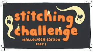 Meine Halloween Challenge 2023 👻🎃 | Flosstube Deutsch | Kreuzstich | Stickjunkies