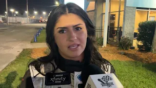 Hailie Deegan Reacts to Early Out in Xfinity Opener: "I've Had A Bad Relationship with Daytona"