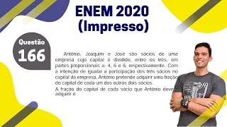 [31/45] ENEM 2020 Impresso - Questão 166